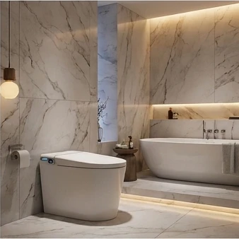 Smart Toilets - Integrated bidet toilets with instant-heat wash, rimless sip
